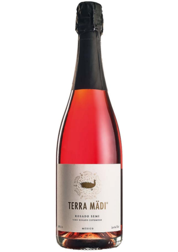 TERRA MÄDI SEMI ROSADO VINO ESPUMOSO 750ML.