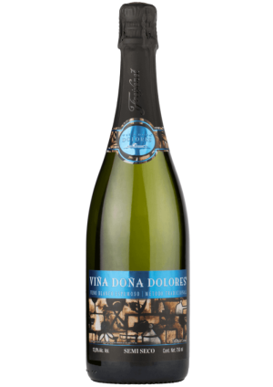 VIÑA DOÑA DOLORES SEMI SECO VINO ESPUMOSO 750ML.