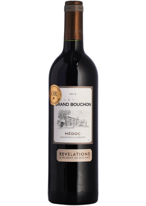 CHATEAU GRAND BOUCHON MEDOC 750 ML.