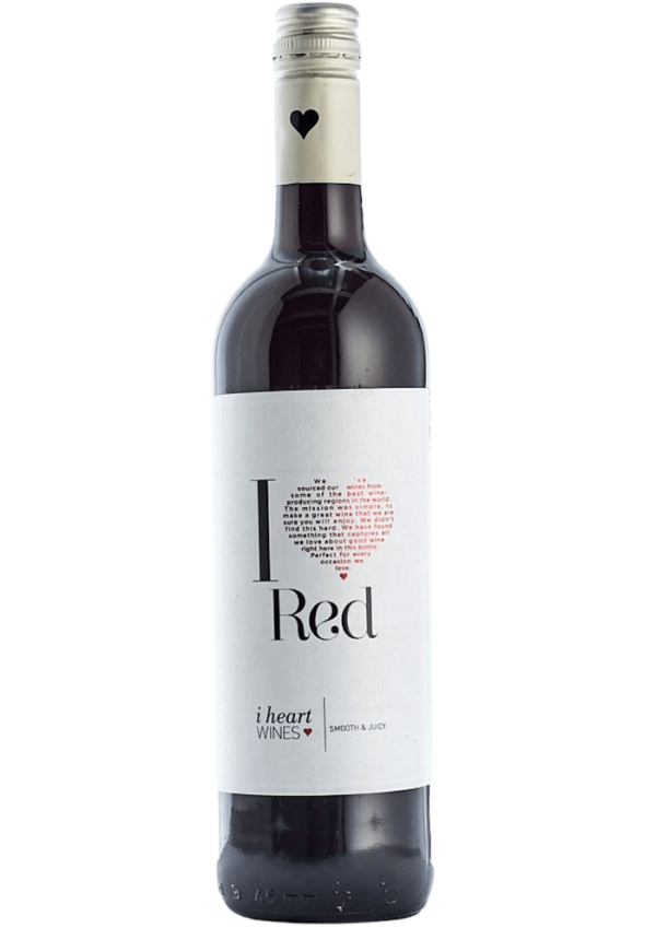 I HEART RED BLEND 750 ML.