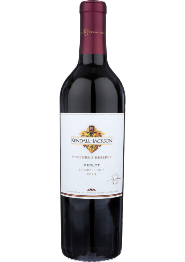 KENDALL JACKSON MERLOT 750 ML.
