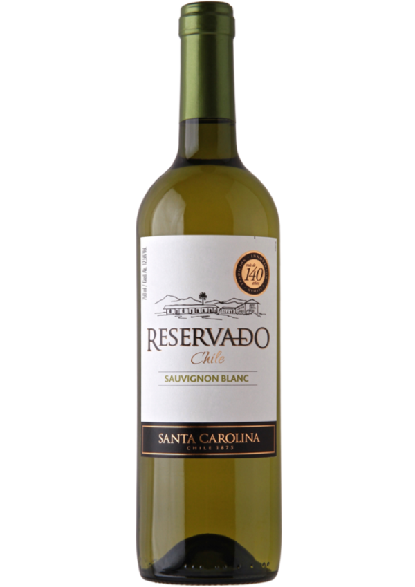 SANTA CAROLINA RESERVADO SAUVIGNON BLANC 750 ML.
